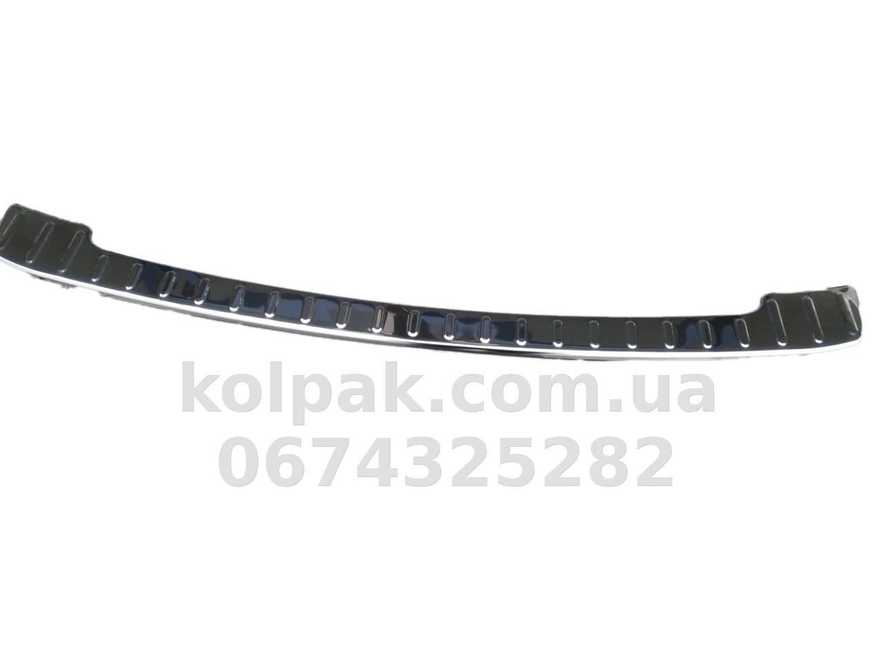 Chrome rear bumper protector Range Rover Evoque 2012-, OmsaLine, 6005093 Chrome rear bumper protector Range Rover Evoque 2012-, OmsaLine, 6005093 β photo 1