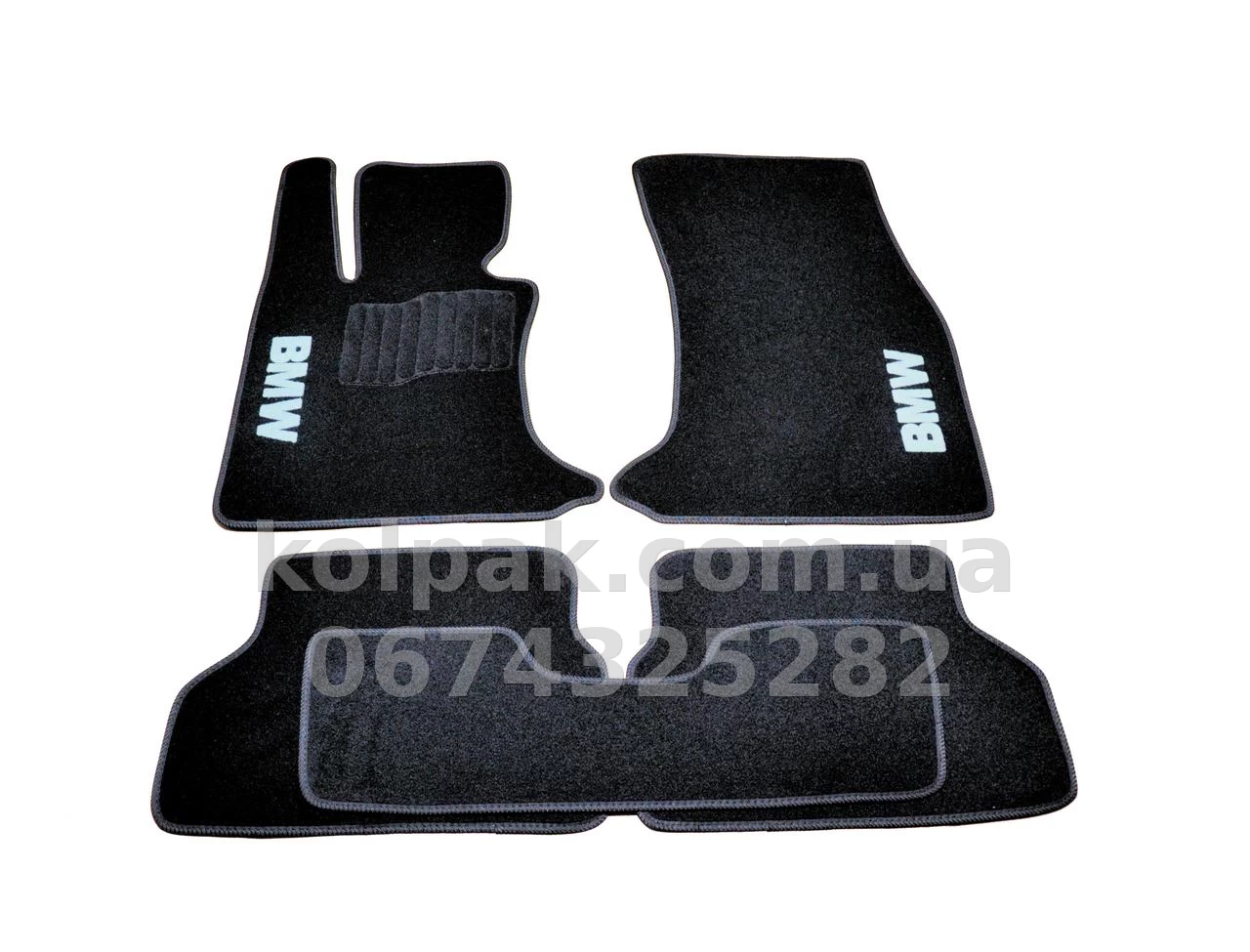 Carpet floor mats for BMW 5-Series E60 2003-2010, black, 5 pcs, AVTM BLCCR1045 Carpet floor mats for BMW 5-Series E60 2003-2010, black, 5 pcs, AVTM BLCCR1045 β photo 1