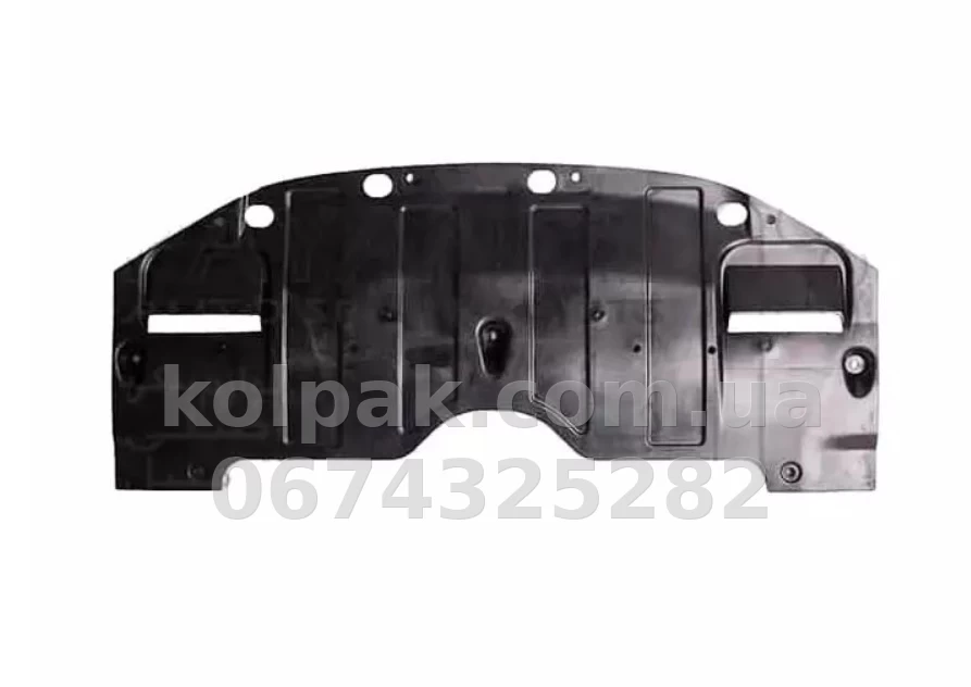 Захист переднього бампера Hyundai Elantra 2014-2016, пластик, AVTM, 291103X700, 183244220 Захист переднього бампера Hyundai Elantra 2014-2016, пластик, AVTM, 291103X700, 183244220 — фото 1