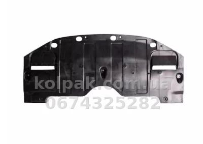 Захист переднього бампера Hyundai Elantra 2014-2016, пластик, AVTM, 291103X700, 183244220