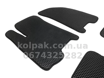 Килимки в салон Chevrolet Aveo 2005-2011, EVA, чорні, 5 шт., AVTM BLCEV1076 — фото 4