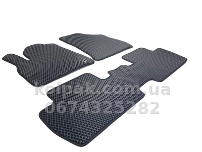 Килимки в салон Peugeot 3008 2009-2016, EVA, чорні, 5 шт., AVTM BLCEV1475 Килимки в салон Peugeot 3008 2009-2016, EVA, чорні, 5 шт., AVTM BLCEV1475