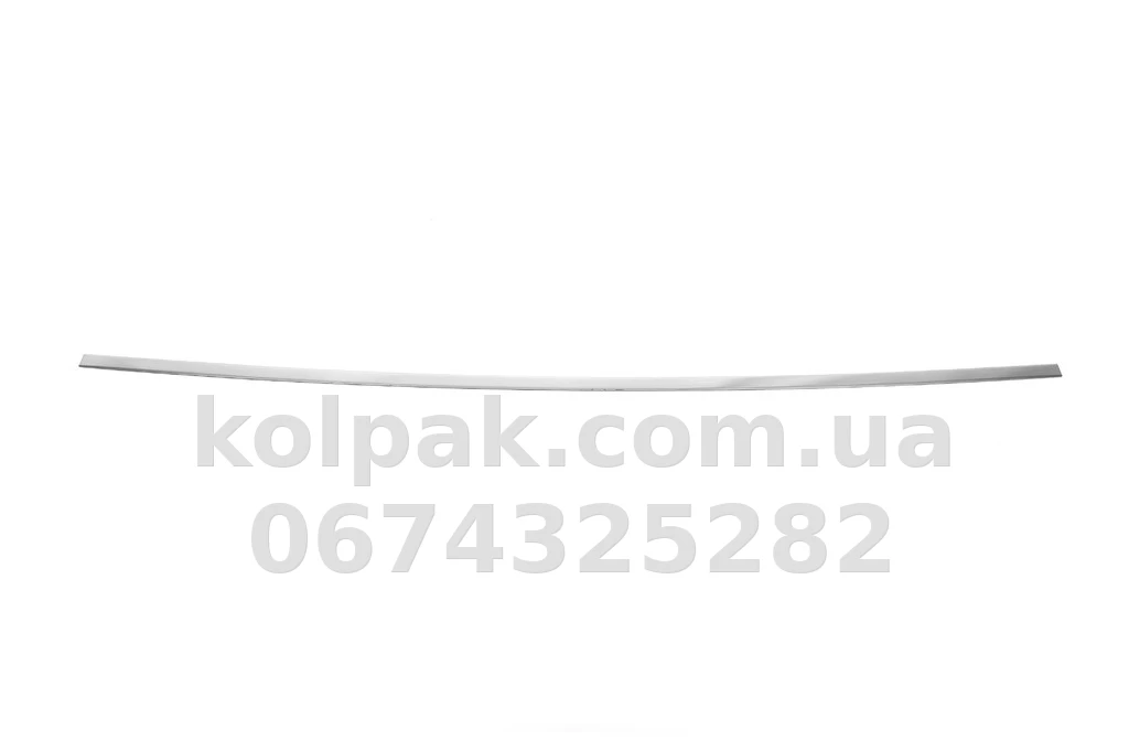 Chrome number plate trim Audi Q2 2016-, OmsaLine, 1124054 Chrome number plate trim Audi Q2 2016-, OmsaLine, 1124054 β photo 1