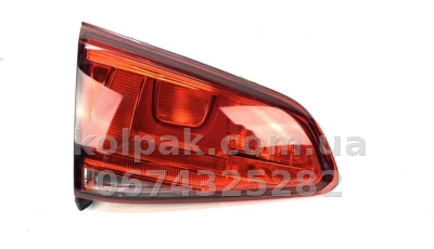 Задній правий ліхтар Volkswagen Golf 7/E-Golf HB 2013-2020, без ламп (W21W/W16W), внутрішній світлий, Depo, 441-1339R-LD-UE Задній правий ліхтар Volkswagen Golf 7/E-Golf HB 2013-2020, без ламп (W21W/W16W), внутрішній світлий, Depo, 441-1339R-LD-UE