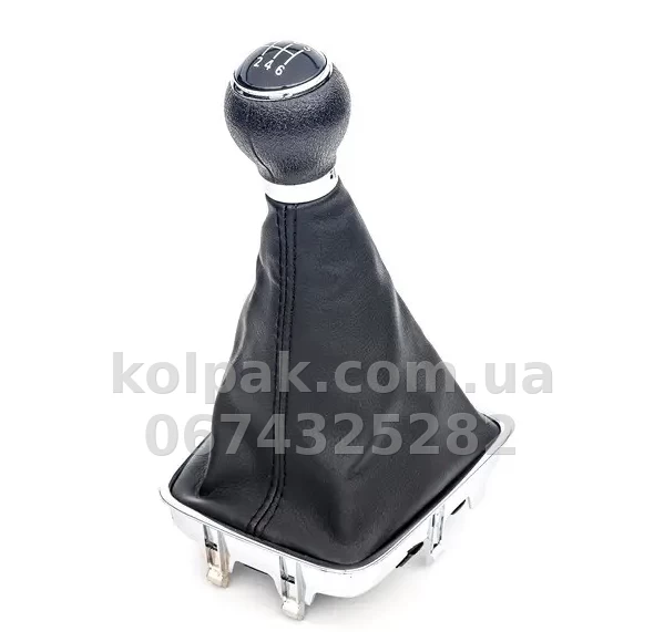 Gear lever gaiter Volkswagen Tiguan 2012-2017/Sharan 2010-, + handle 6 gears, chrome, AVTM, 111635102 Gear lever gaiter Volkswagen Tiguan 2012-2017/Sharan 2010-, + handle 6 gears, chrome, AVTM, 111635102 β photo 1