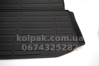 HAVOC 3D boot mat for Toyota Highlander IV (XU70) 2021–2026, left-side projection — photo 3