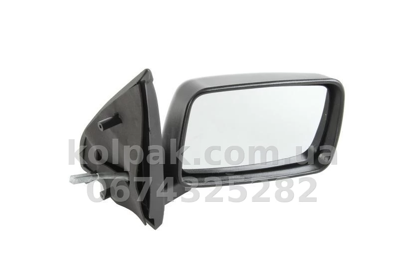 Праве бічне дзеркало Ford Fiesta 1989-1993, у зборі, механічне регулювання, опукле, AVTM, 6936539, 186165383 Праве бічне дзеркало Ford Fiesta 1989-1993, у зборі, механічне регулювання, опукле, AVTM, 6936539, 186165383 — фото 1