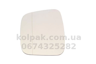 Лівий вкладиш дзеркала Citroen Nemo/Fiat Fiorino/Peugeot Bipper 2007-2016, асферичний, із підігрівом, AVTM, 71765390, 186471351