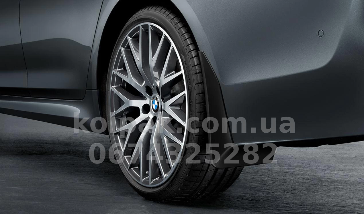 Original mud flaps for BMW 5 G30 2017- rear 2 pcs BMW 82162413633 Original mud flaps for BMW 5 G30 2017- rear 2 pcs BMW 82162413633 β photo 1