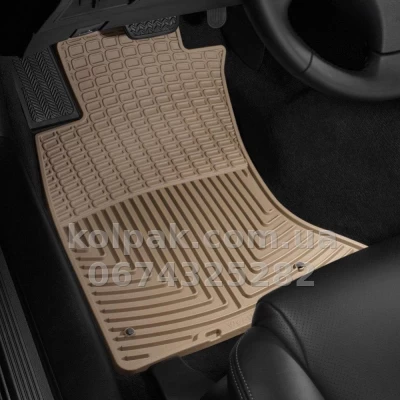 Килимки в салон Lexus IS 2005-2014, AWD, передні, бежеві, Weathertech W78TN — фото 2