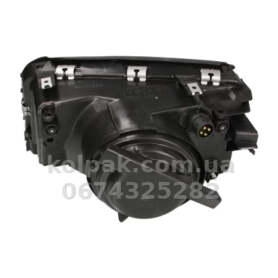 Front right headlight Audi 100 1990-1994, H4, manual adjustment, Depo, 441-1113R-LD-E Front right headlight Audi 100 1990-1994, H4, manual adjustment, Depo, 441-1113R-LD-E β photo 2