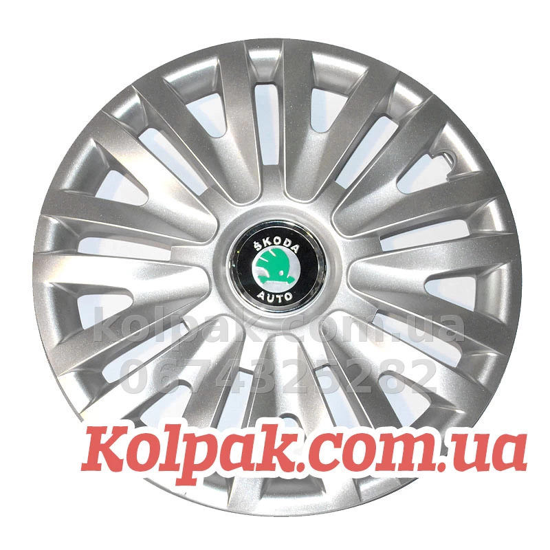 Wheel trims r15 for Skoda SKS 313 Wheel trims r15 for Skoda SKS 313 — photo 1