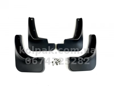 Mud flaps for Toyota Highlander 2007-2011 set 4 pcs PT90848111 AVTM MF.TOHI1014 — photo 2