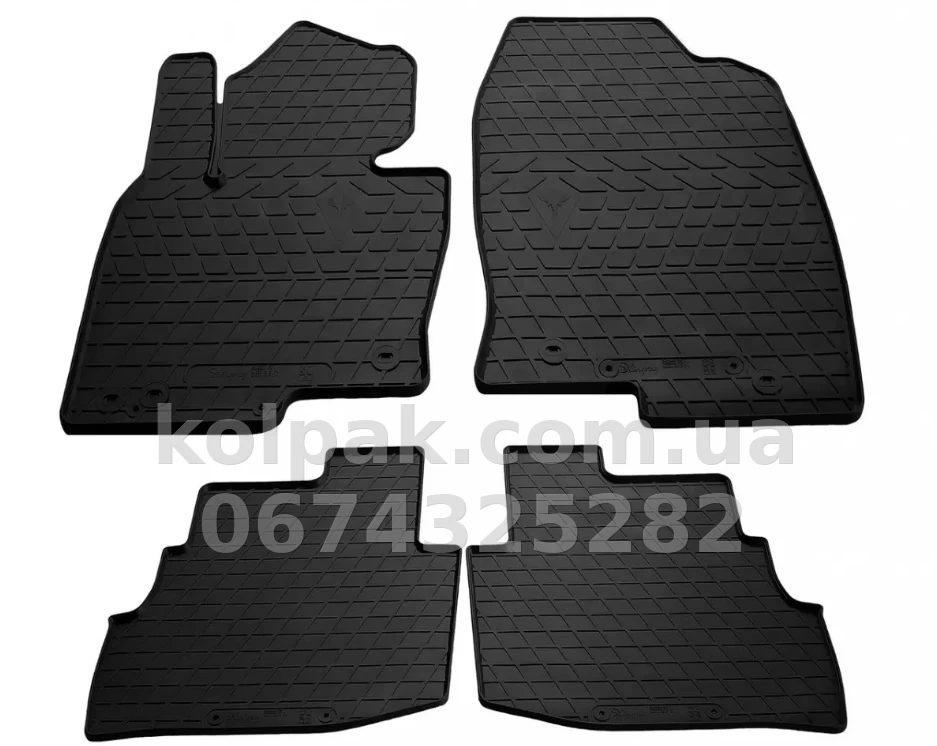 Floor mats for Mazda CX-9 2017-, 4 pcs, Stingray, 1011114 Floor mats for Mazda CX-9 2017-, 4 pcs, Stingray, 1011114 β photo 1