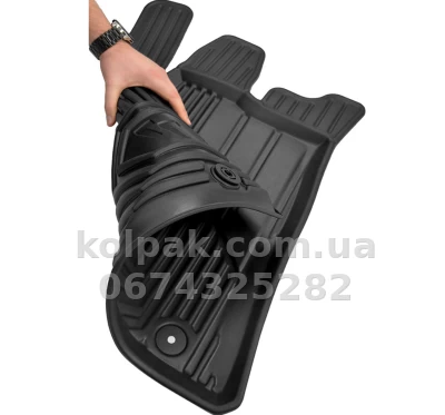 Floor mats for Renault City K-ZE 2019-/Dacia Spring 2021-, Frogum, FG 77427488 Floor mats for Renault City K-ZE 2019-/Dacia Spring 2021-, Frogum, FG 77427488 β photo 2