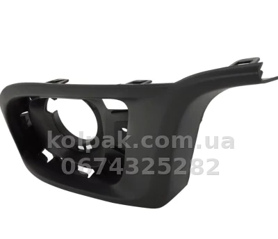 Права решітка бампера Dodge Durango 2014-2020, чорна, AVTM, 5113678AC, 182408914