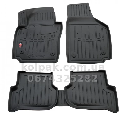 Поліуретанові килимки в салон Seat Altea XL 2005-2015, з бортиком, 5 шт., Stingray, 5048015