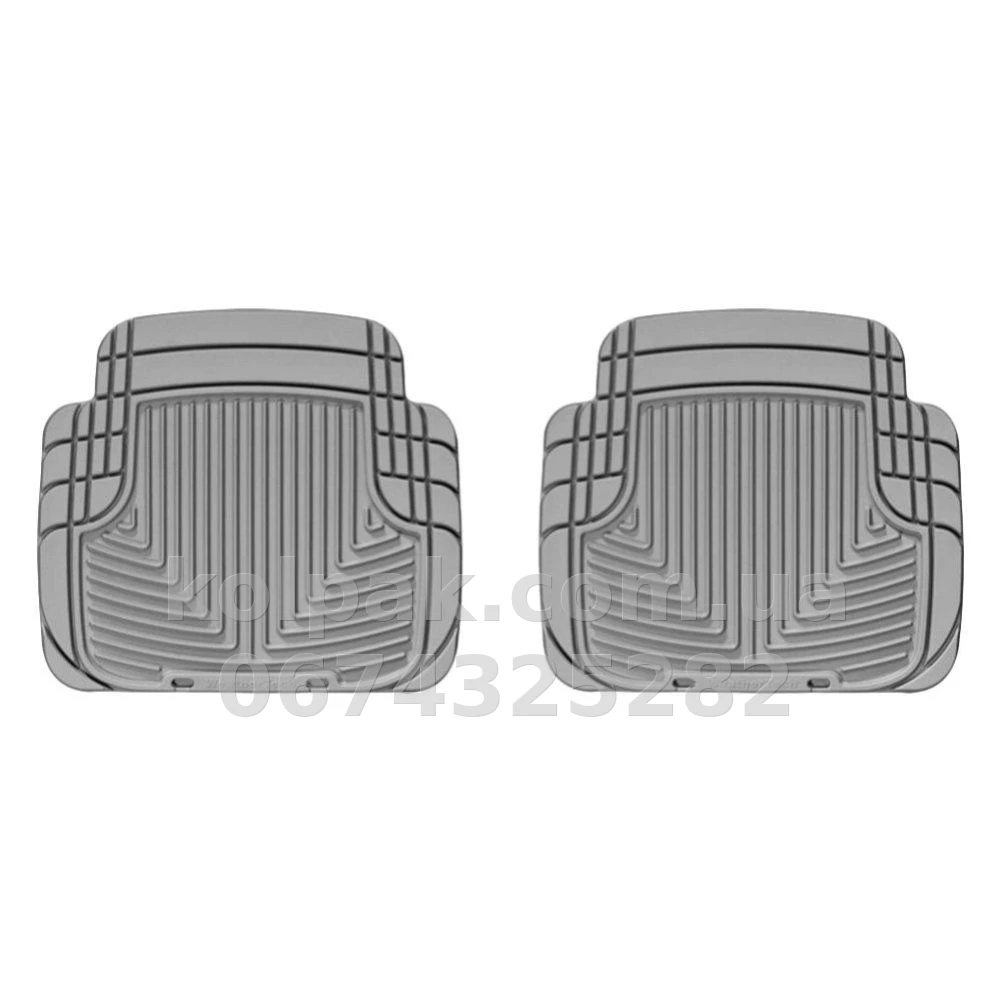 Universal floor mats UNI, rear grey, 2 pcs, Weathertech W50GR Universal floor mats UNI, rear grey, 2 pcs, Weathertech W50GR β photo 1