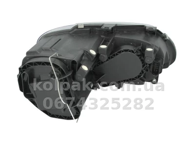 Передня ліва фара Volkswagen Caddy 2004-2010/Touran 2003-2006, H7/H7, електричне регулювання, хромована рамка, Depo, 441-1172L-LDEM1 Передня ліва фара Volkswagen Caddy 2004-2010/Touran 2003-2006, H7/H7, електричне регулювання, хромована рамка, Depo, 441-1172L-LDEM1 — фото 2