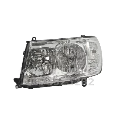 Передня ліва фара Toyota Land Cruiser 100 2005-2007, HB4/HB3, механічне регулювання, Depo, 212-11H9L-LD-EM Передня ліва фара Toyota Land Cruiser 100 2005-2007, HB4/HB3, механічне регулювання, Depo, 212-11H9L-LD-EM