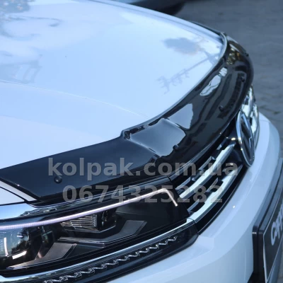 Дефлектор капота Volkswagen Tiguan 2016-2020 EuroCap 30791216