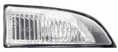 Правий покажчик повороту Renault Laguna 2007-2015/Megane/Scenic/Grand Scenic 2009-2016, у дзеркалі, AVTM, 185640M32