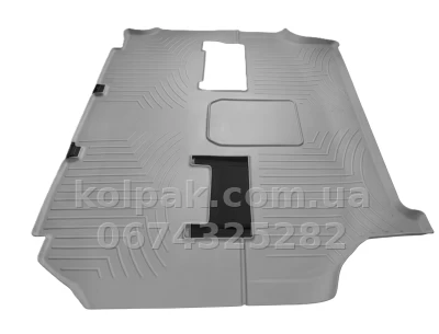 Floor mats for Jeep Cherokee 2016-, rear, grey, Weathertech 4616232 — photo 2