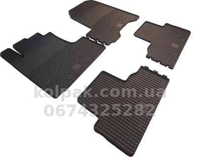 Килимки в салон Honda CR-V 2007-2012, 4 шт., Polytep, 84641