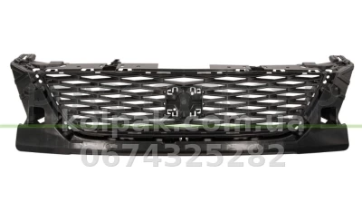 Решітка радіатора Seat Leon 2013-2016, чорна, без молдинга, AVTM, 186209990