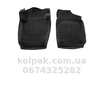 Поліуретанові килимки в салон Seat Ibiza 4 6J 2008-2017 з бортиком, 2 шт. Stingray 5048032