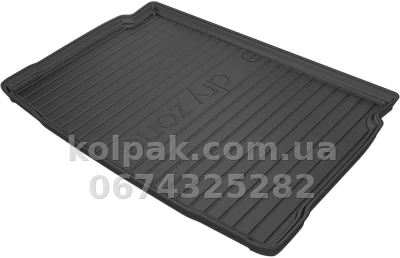 Boot mat for Peugeot 207 HB 2006-2012, 5 doors, without two-level boot floor, Dry-Zone, Frogum FG DZ404687 — photo 2