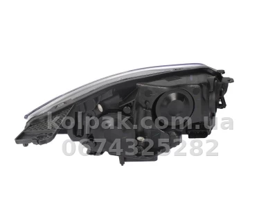 Передня ліва фара Ford Focus 3 2012-2014, чорна рамка, Depo, 431-11A4LMLDEM2 — фото 2