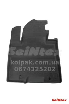 Floor mats for Hyundai Tucson 2018-2020, Rubber, 5 pcs, Seintex, 90859 — photo 2