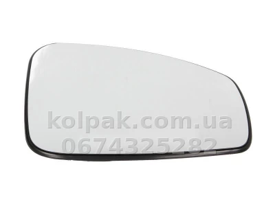 Правий вкладиш дзеркала Renault Megane 3 2008-2015/Latitude 2010-, опуклий, із підігрівом, AVTM, 963650005R, 186432232
