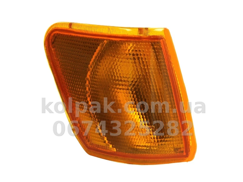 Right indicator light Ford Fiesta 1989-1996, yellow, without bulb holder, Depo, 431-1515R-UE-Y Right indicator light Ford Fiesta 1989-1996, yellow, without bulb holder, Depo, 431-1515R-UE-Y β photo 1
