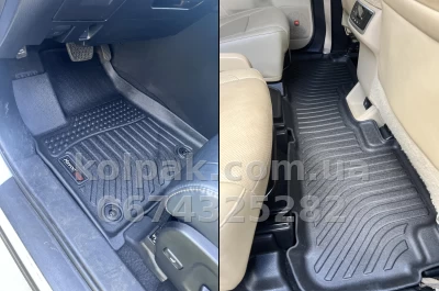 Всепогодні килимки в салон Toyota Highlander 2 ROW 2014–2019 HAVOC™ Maximum Coverage Всепогодні килимки в салон Toyota Highlander 2 ROW 2014–2019 HAVOC™ Maximum Coverage — фото 4
