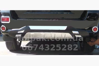 Nakładka ochronna na tylny zderzak Toyota Highlander 2008-2010 AVTM TY021002 Nakładka ochronna na tylny zderzak Toyota Highlander 2008-2010 AVTM TY021002 — zdjęcie 2