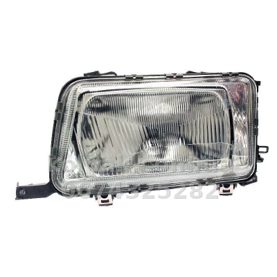 Передня ліва фара Audi 80 1991-1994, H4, механічне регулювання, Depo, 441-1131L-LD-E