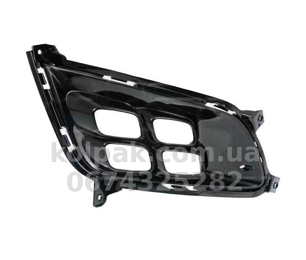 Kratka zderzaka prawa Kia Optima 2013-2016, z otworem na światło przeciwmgielne, AVTM, 865524C520, 4032 918 Kratka zderzaka prawa Kia Optima 2013-2016, z otworem na światło przeciwmgielne, AVTM, 865524C520, 4032 918 — zdjęcie 1