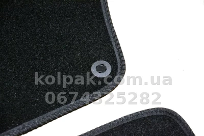 Ворсові килимки в салон Citroen C4 2010-, чорні, 5 шт., AVTM BLCCR1101 — фото 8