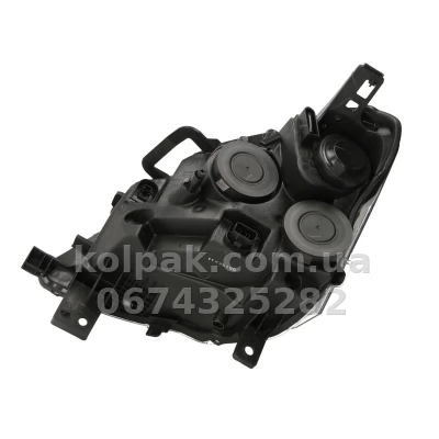 Front right headlight Citroen Berlingo/Peugeot Partner 2008-2011, H4, electric adjustment, with motor, Depo, 552-1129RMLD-EM — photo 2