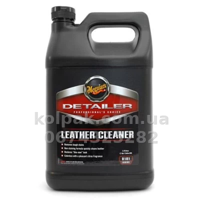 Очищувач для шкіри Meguiars Leather Cleaner 3,79 л Meguiars D18101 Очищувач для шкіри Meguiars Leather Cleaner 3,79 л Meguiars D18101 — фото 2