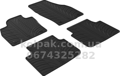 Килимки в салон Skoda Scala 2019-, GledRing, GR 0477
