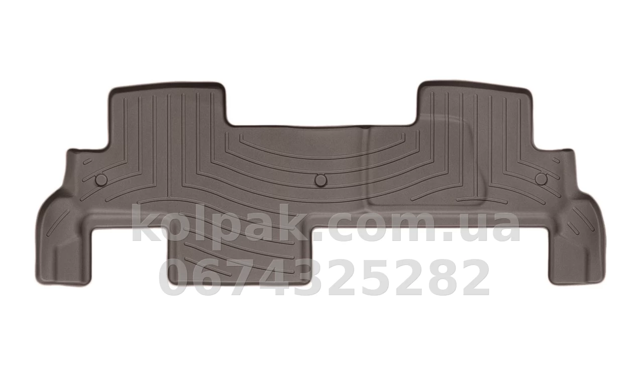 Floor mats for Buick Enclave 2010-2017, one-piece bench seat, rear, cocoa, Weathertech 471112 Floor mats for Buick Enclave 2010-2017, one-piece bench seat, rear, cocoa, Weathertech 471112 β photo 1