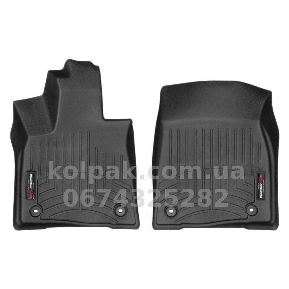 Килимки в салон Lexus RX 2016-2019, передні, чорні, Weathertech 448861L Килимки в салон Lexus RX 2016-2019, передні, чорні, Weathertech 448861L — фото 1