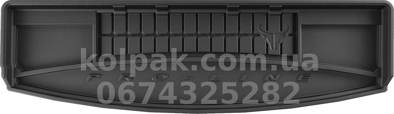 Килимок у багажник Ford S-Max 2015-, 7 місць, без дворівневої підлоги, розкладений 3 ряд, Pro-Line, Frogum FG TM406193 Килимок у багажник Ford S-Max 2015-, 7 місць, без дворівневої підлоги, розкладений 3 ряд, Pro-Line, Frogum FG TM406193 — фото 1