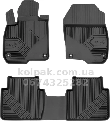 Килимки в салон Honda CR-V 2016-, з бортиком, Frogum, FG 77425897