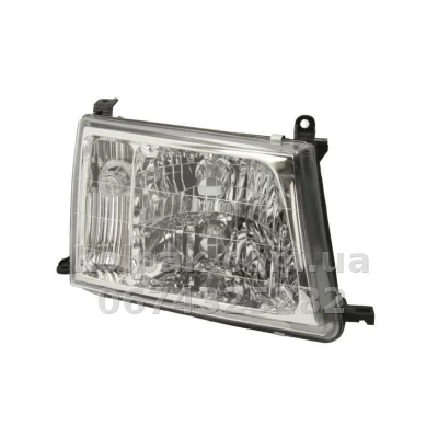 Передня права фара Toyota Land Cruiser 100 2002-2006, HB4/HB3, механічне регулювання, Depo, 212-11C1R-LD-E Передня права фара Toyota Land Cruiser 100 2002-2006, HB4/HB3, механічне регулювання, Depo, 212-11C1R-LD-E