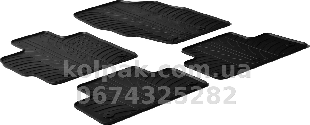 Floor mats for Mazda CX-7 2006-2012, diesel, GledRing, GR 0217 Floor mats for Mazda CX-7 2006-2012, diesel, GledRing, GR 0217 β photo 1