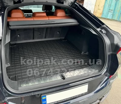 Килимок у багажник BMW X6 2020- по другому ряду, із запасним колесом, чорний Weathertech 401337 Килимок у багажник BMW X6 2020- по другому ряду, із запасним колесом, чорний Weathertech 401337 — фото 2